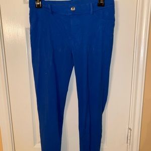 Blue jeggings